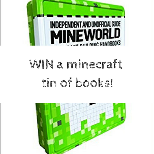 WIN a Minecraft Tin of Books