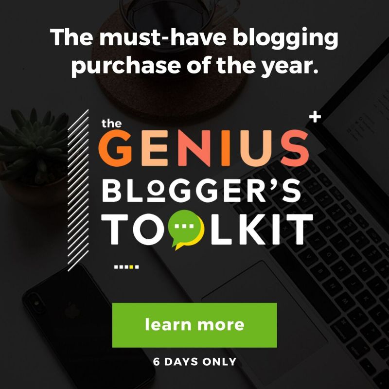 Genius Blogger's Toolkit 2018