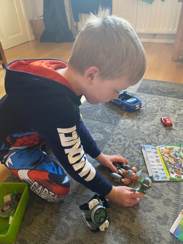 Ben 10 Toy Play