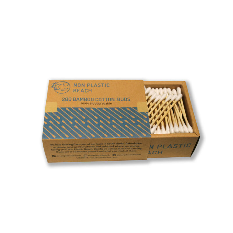 Non plastic cotton buds