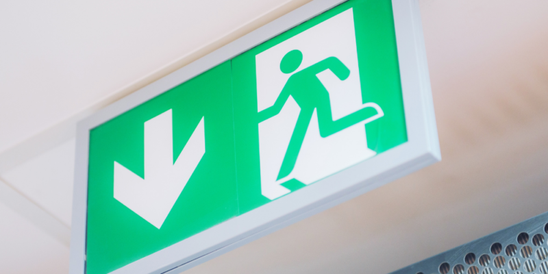 Fire exit