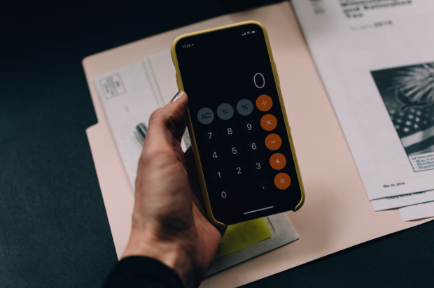 iPhone calculator