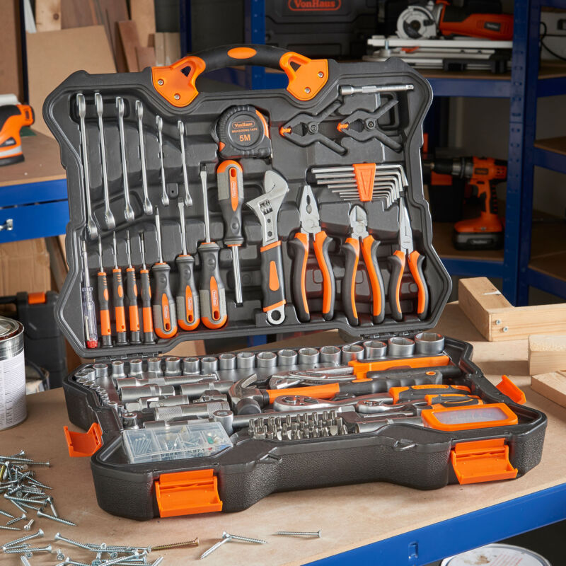256pc Premium Tool & Socket Set