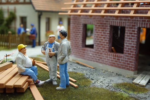 construction site workers
