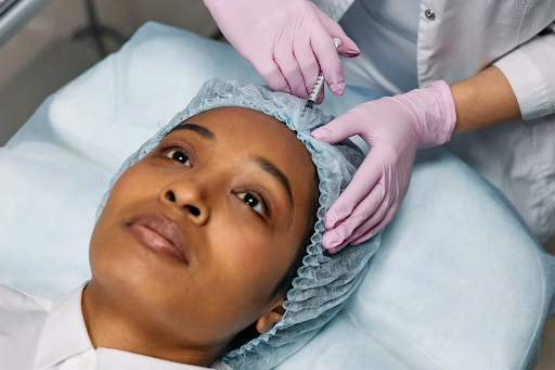 injecting botox