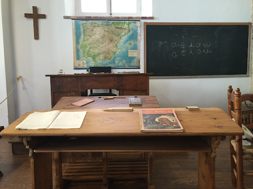old fashioned school room