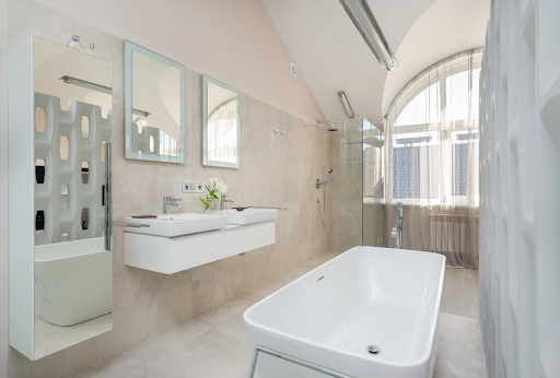 light bathroom