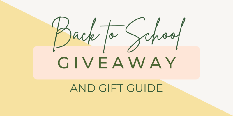 Back to School Giveaway Banner 2023