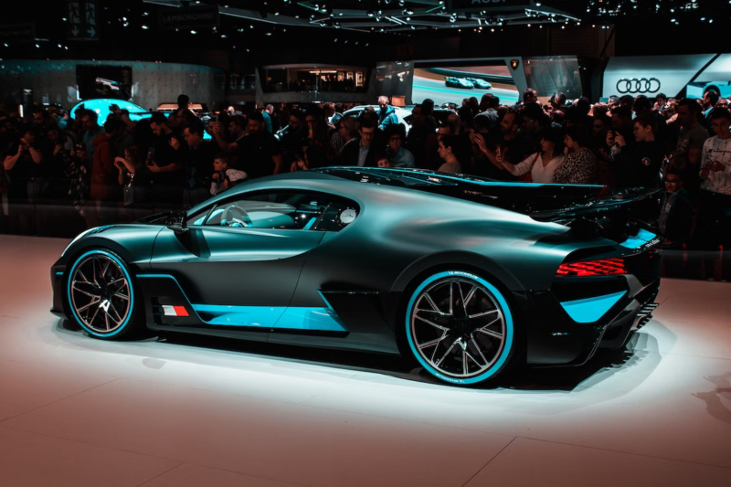 car at trade show