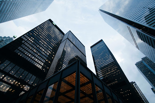 high rise office buildings