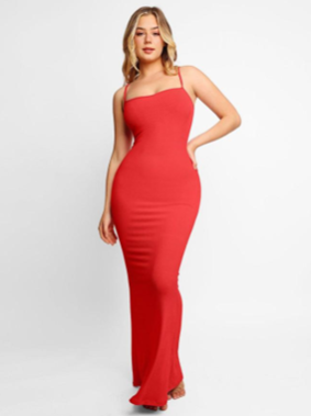maxi shaping dress