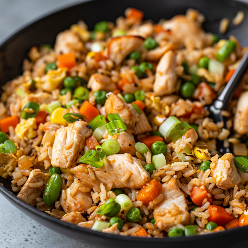 Chicken and Vegetable Fried Rice