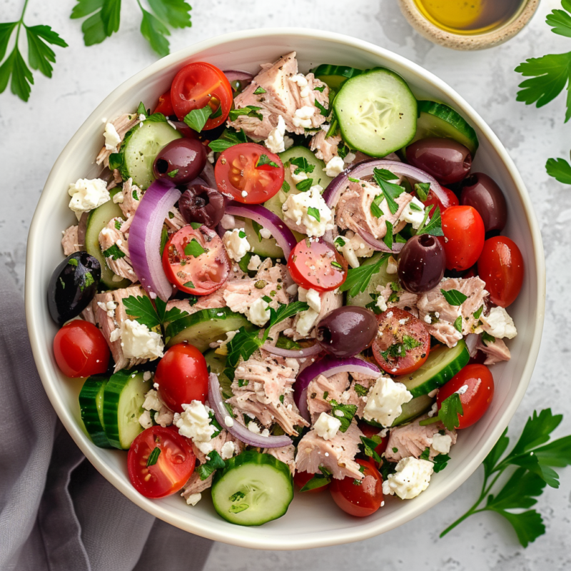 Mediterranean Tuna Salad