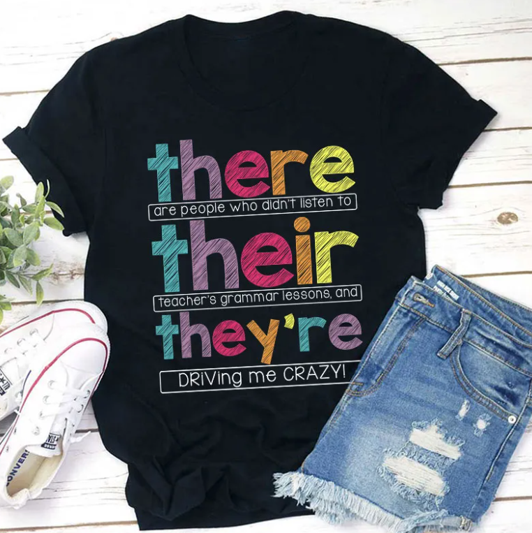 Teacher Grammar Shirt