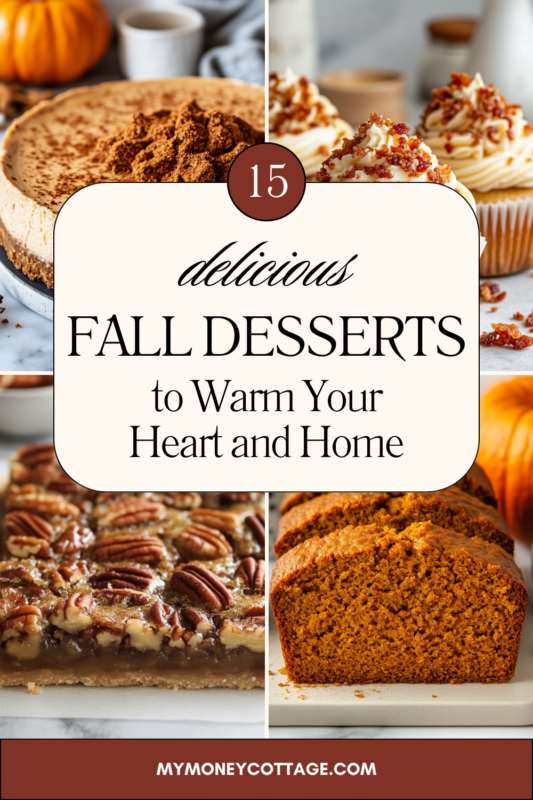 15 Delicious Fall Desserts to Warm Your Heart and Home