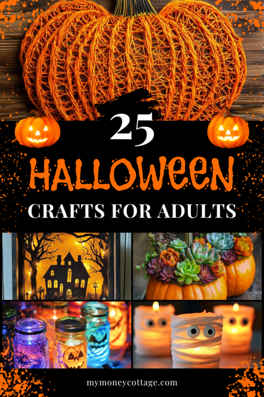 25 Halloween Crafts for Adults