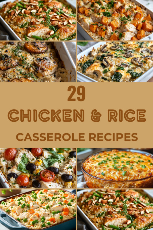 Chicken and Rice Casserole Recipes