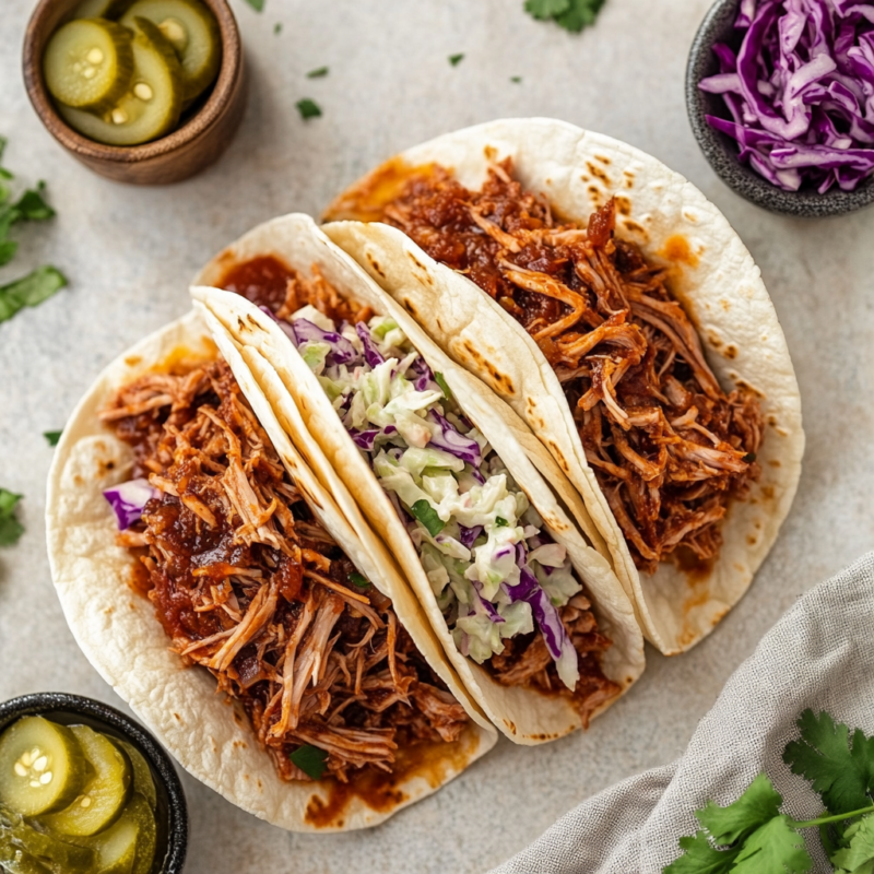 BBQ Pulled Pork Tacos