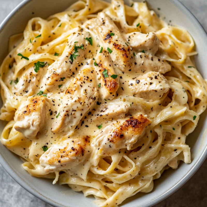 Chicken Alfredo Pasta Recipe