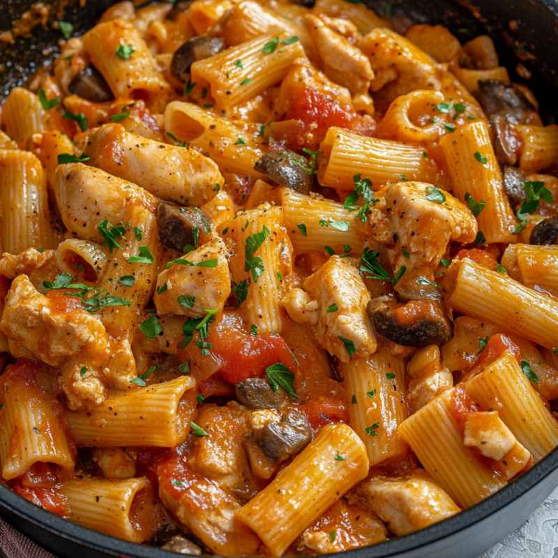 Chicken Cacciatore Pasta