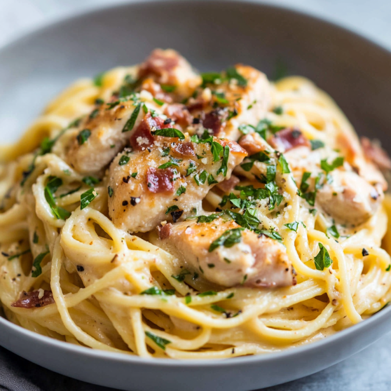 Chicken Carbonara