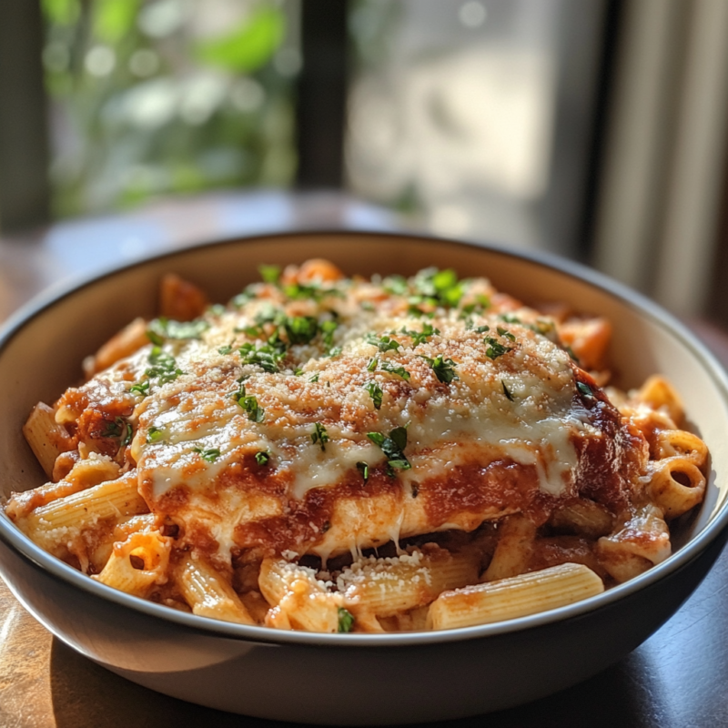 Chicken Parmesan Pasta