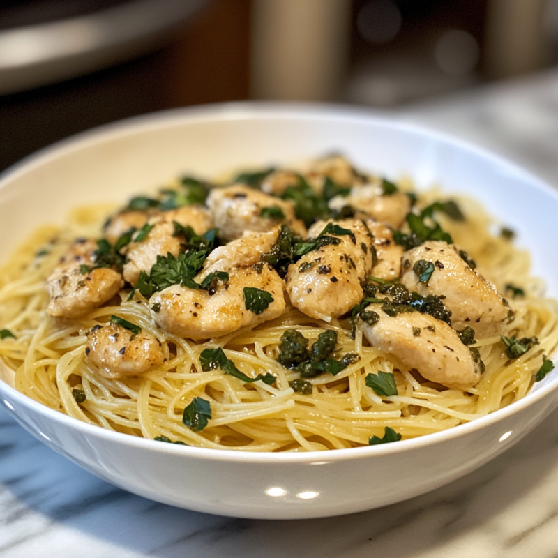 Chicken Piccata Pasta
