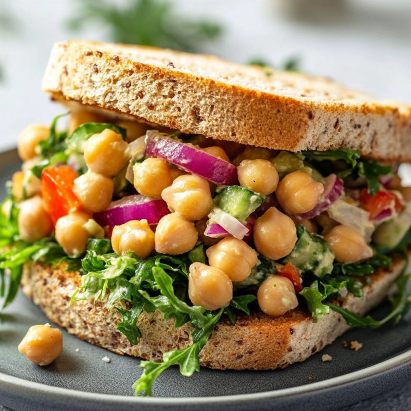 Chickpea Salad Sandwich