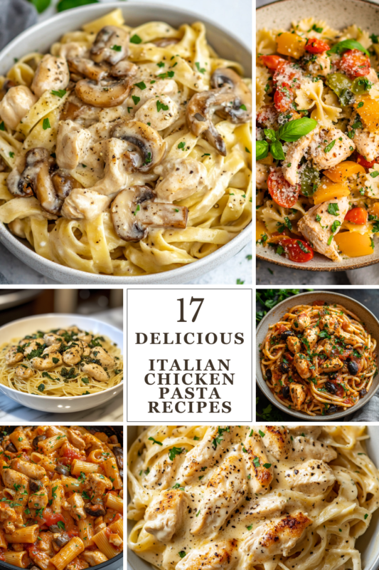 Delicious Italian Chicken Pasta Recipes