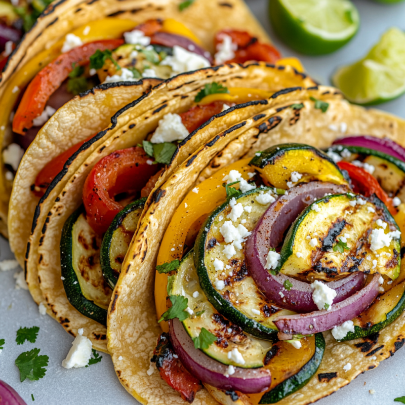 Grilled Veggie Tacos