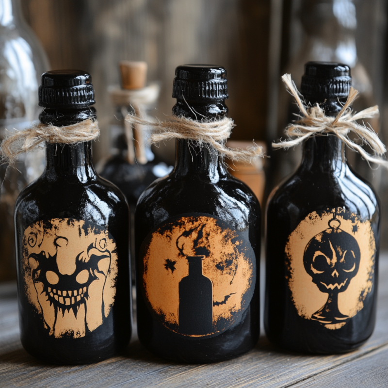 Halloween Potion Bottles