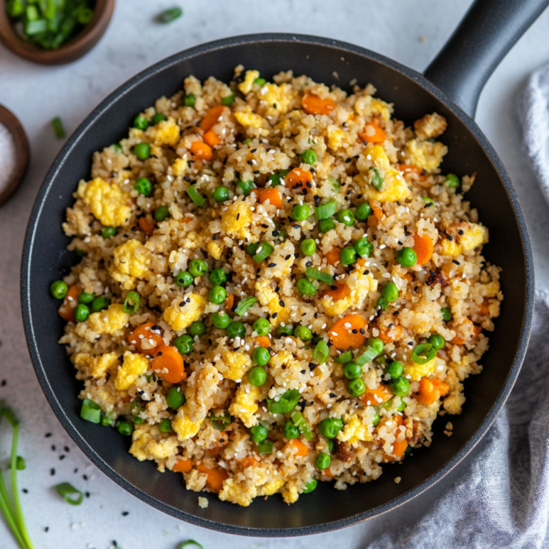 Keto Cauliflower Fried Rice