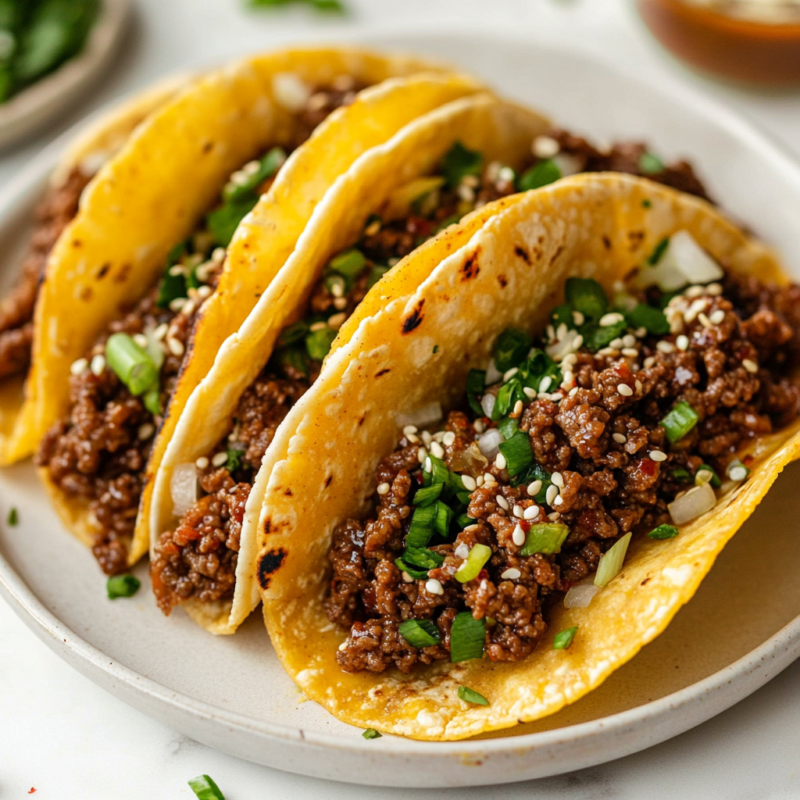 Korean Beef Tacos