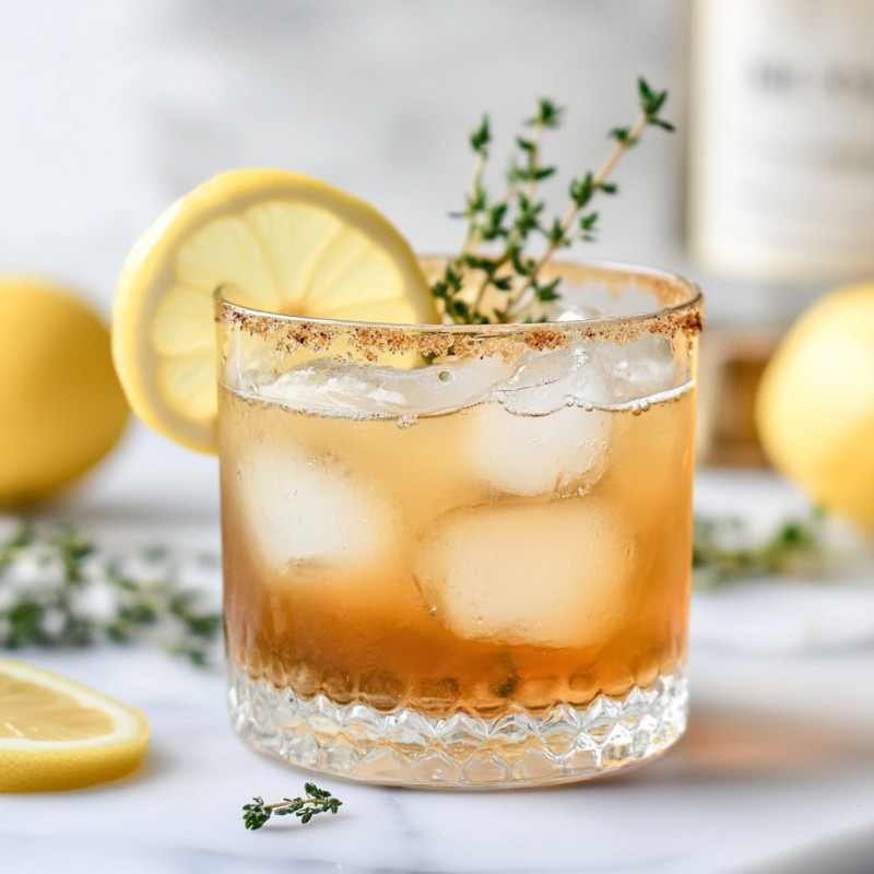 Maple Bourbon Smash