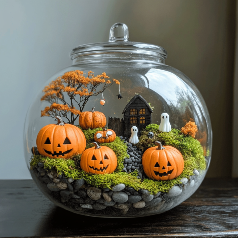 Pumpkin Terrarium