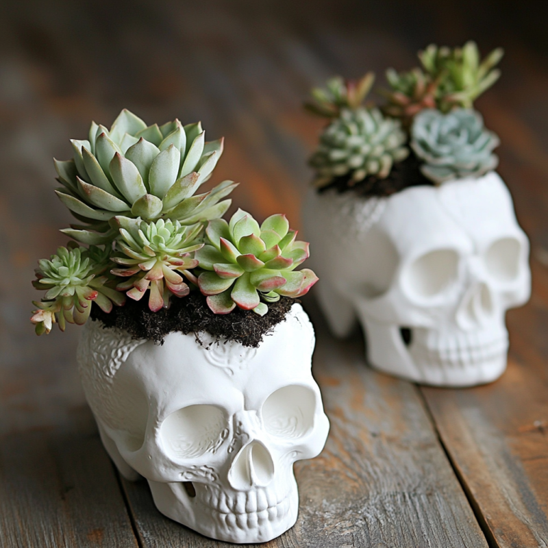 Skull Planters