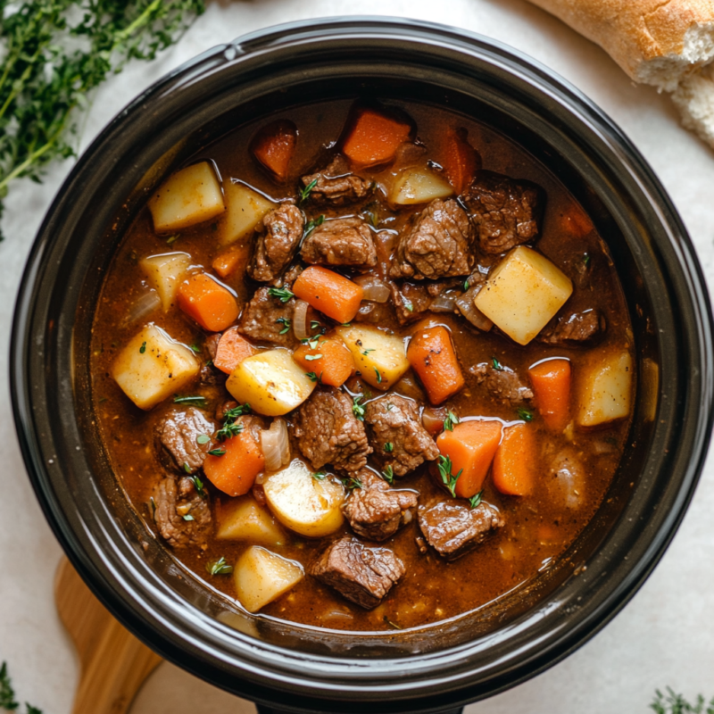 Slow Cooker Beef Stew