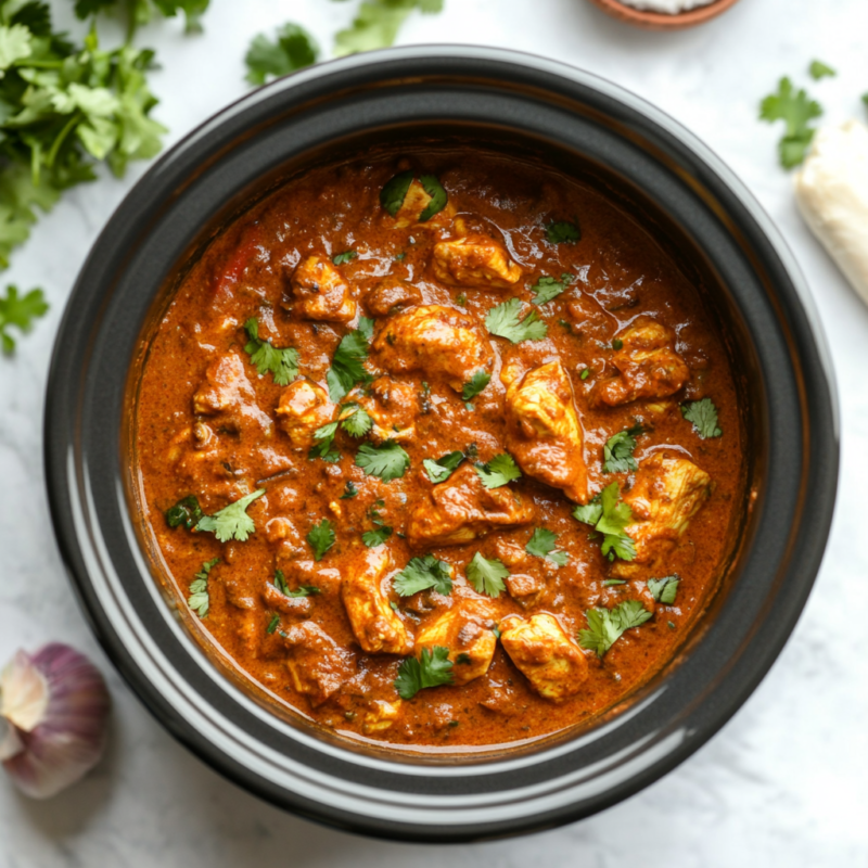 Slow Cooker Chicken Tikka Masala step photo