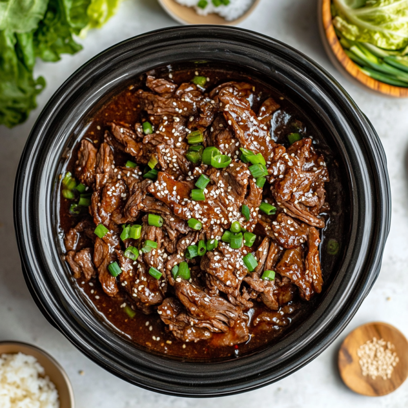 Slow Cooker Korean Beef