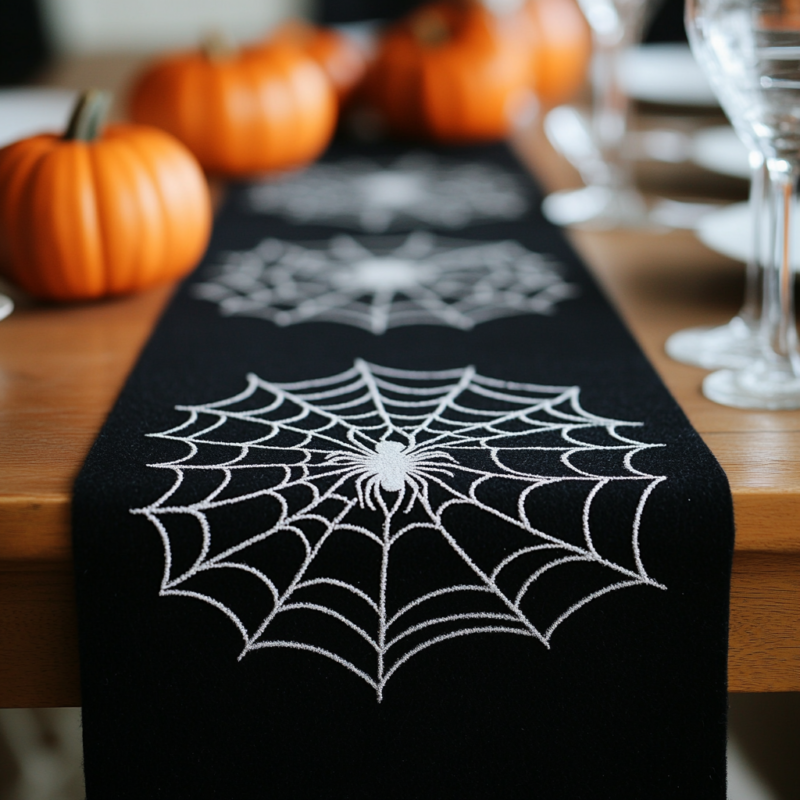 Spiderweb Table Runner