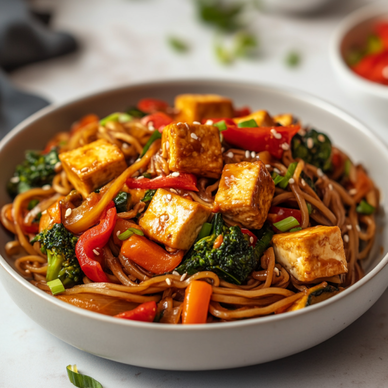 Vegan Vegetable Stir-Fry