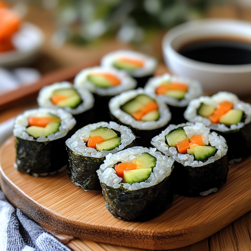 vegan sushi rolls