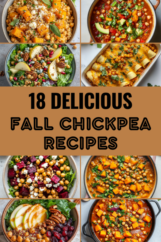 18 Fall Chickpea Recipes