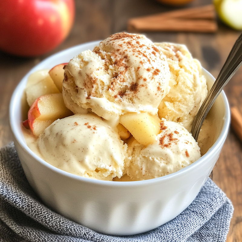 Apple Cinnamon Ice Cream