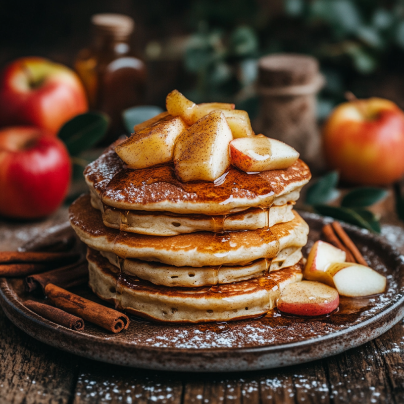 Apple Cinnamon Pancakes