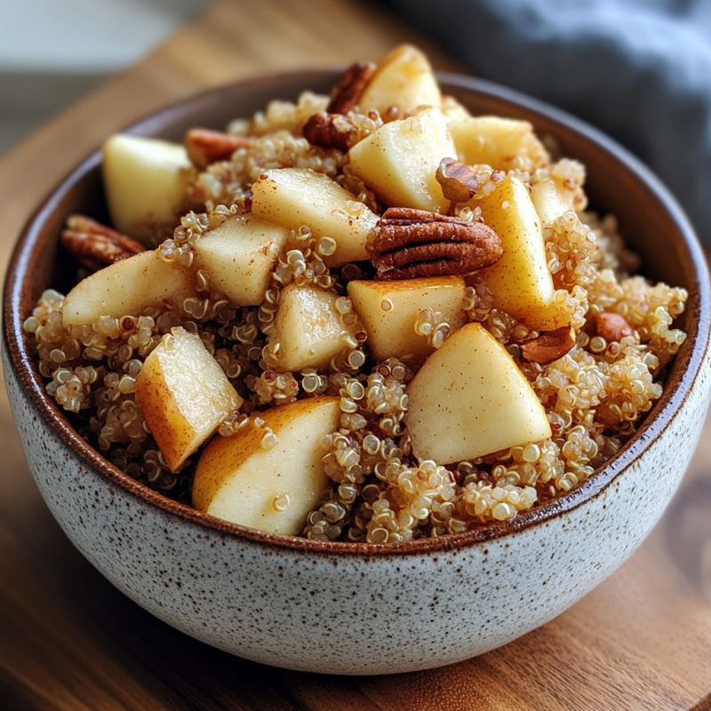 Apple Cinnamon Quinoa