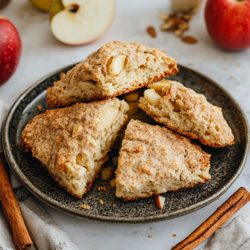 Apple Cinnamon Scones