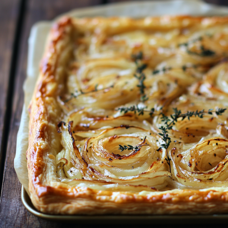 Caramelized Onion and Gruyère Tart