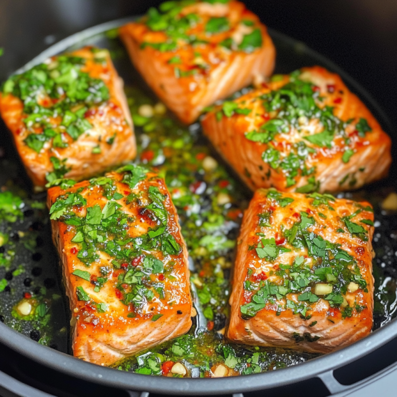 Chimichurri Salmon