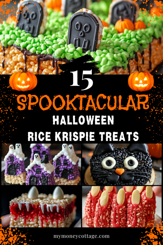 Halloween Rice Krispie Treats